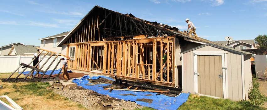 Fire and smoke damage restoration service Utah