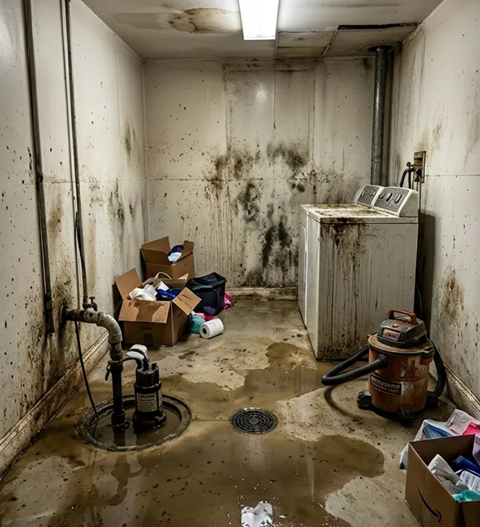 Before disaster cleanup service - water damaged property Utah